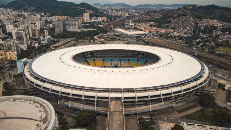 Football World Cup stadium