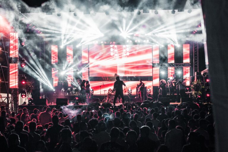 Music concert performance stage